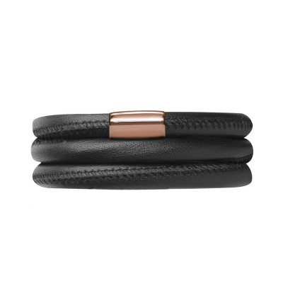 Black Leather 54cm/7.0inch