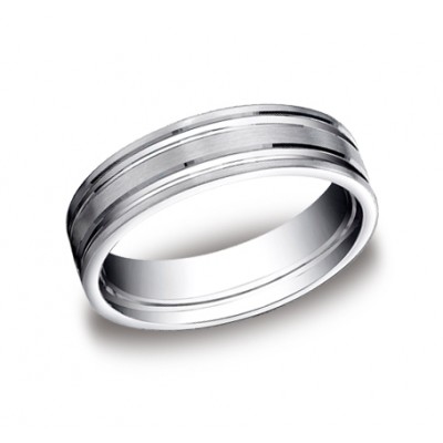 Designs White Gold 6mm Band