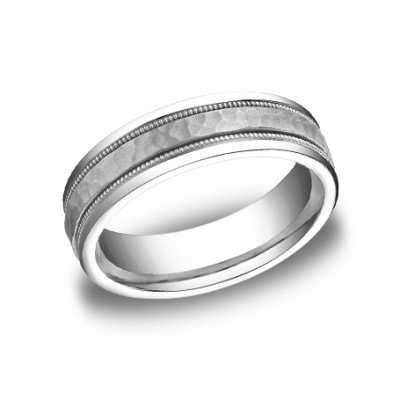 Designs White Gold 6mm Band