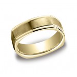 Designs Yellow Gold 7mm Band