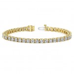 Diamond Eternity Bracelet in 14k Yellow Gold (5 ct. tw.)