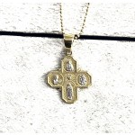 14K Yellow Gold Station Of The Cross