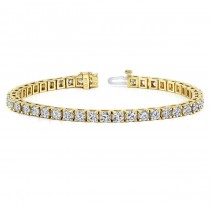 Diamond Eternity Bracelet in 14k Yellow Gold (8 ct. tw.)