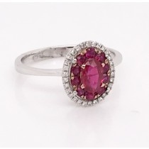 ruby cluster ring