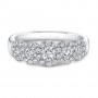 Five Stone Halo Diamond Ring